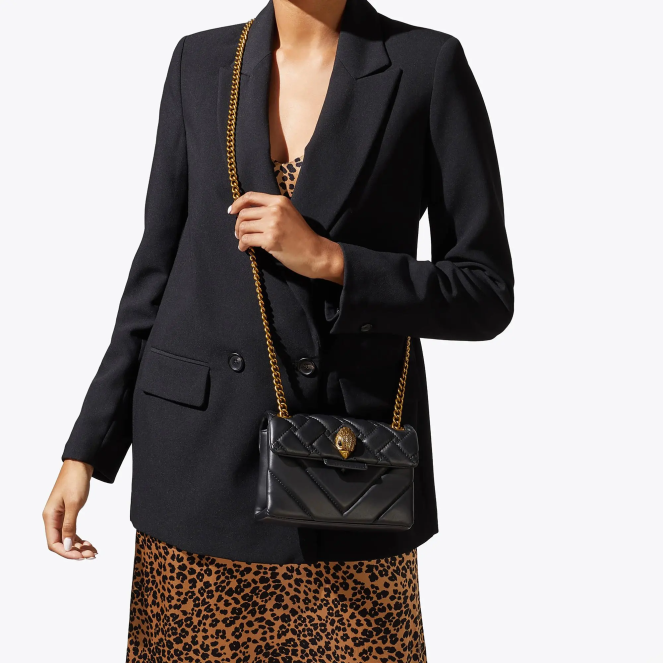 Kurt Geiger mujer mini kensington de londres 2LPR72 | bolsas combinación negra